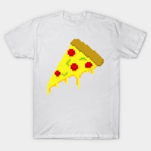 Pixel Pizza Slice T-Shirt